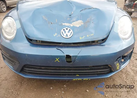 2017 Volkswagen Beetle #Pinkbeetle/1.8T Classic/1.8T S из США, поврежденный, VIN 3VWF17AT9HM608212